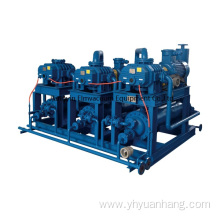 Gas-cooled Roots Vacuum Pumping System
